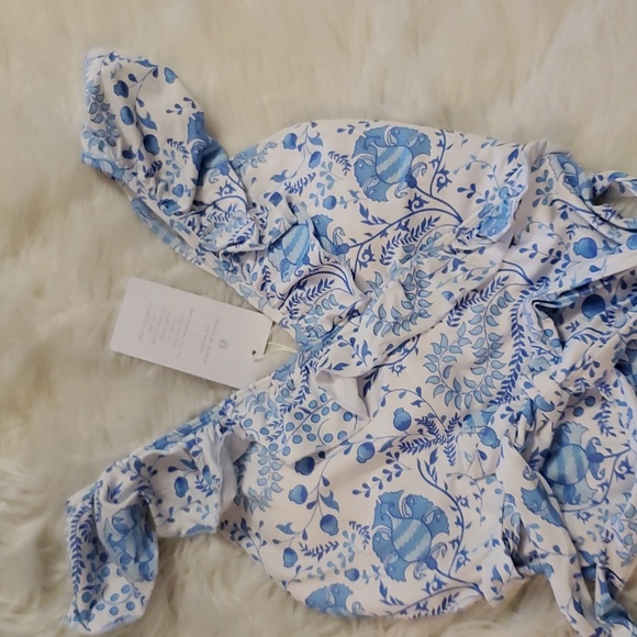 Toluca Swim Isabella Wrap one-piece Maxi - Riviera Print - Picture 5 of 14